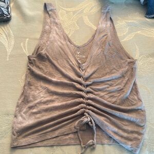 American eagle tan tank top